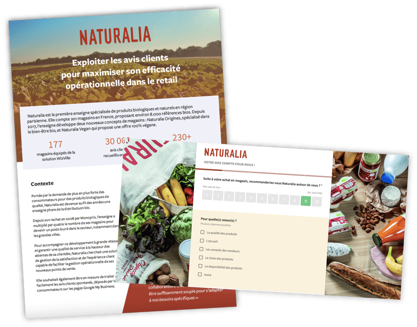 Cas client Naturalia WizVille