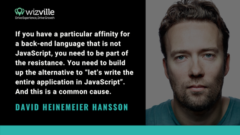 DHH on joining the javascript resistence