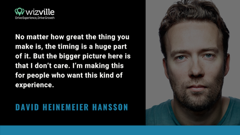 DHH on timing when releasing hotwire