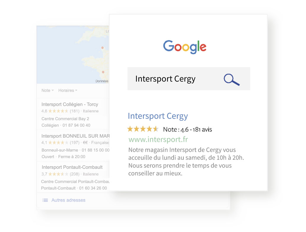 avis Google Intersport