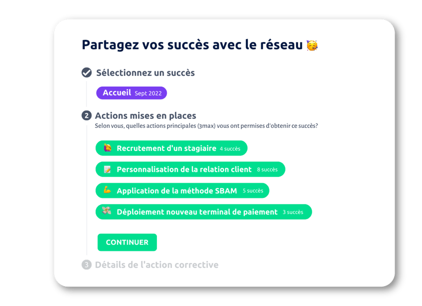 Partagez vos succès avec le réseau (7)
